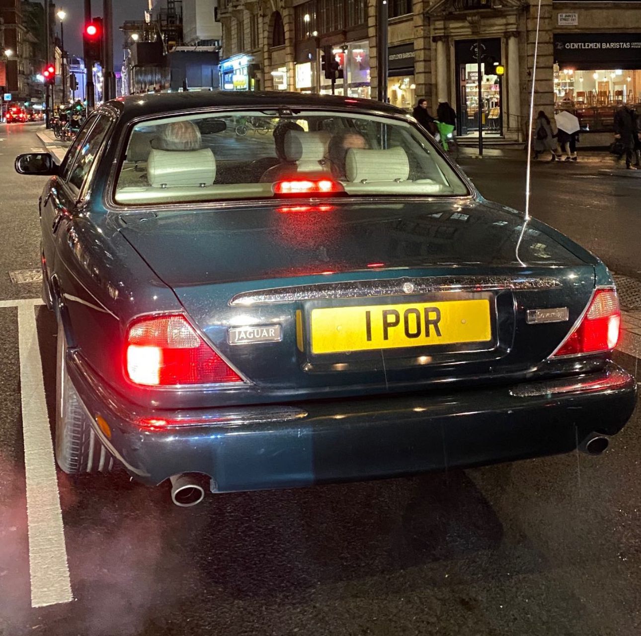 Embassy Diplomatic Flag UK Number Plate of Portugal - 1 POR